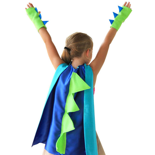 Dinosaur Costume with Gloves for Halloween