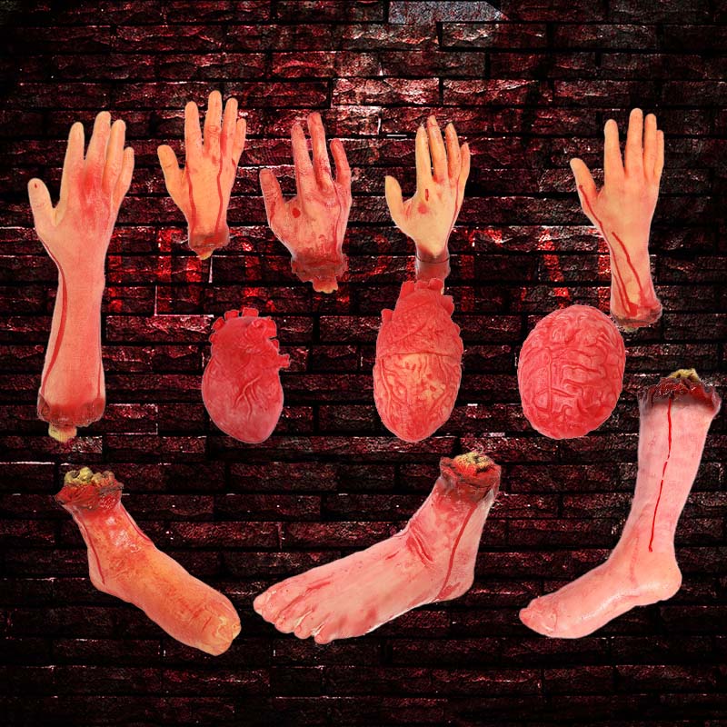 Bloody Hand Halloween Prop