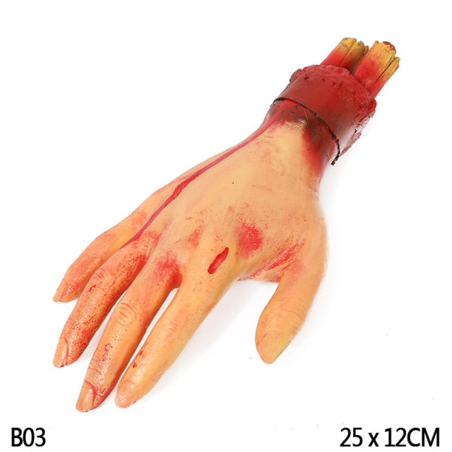 Bloody Hand Halloween Prop