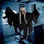 Hanging Skull Ghost Halloween Decoration