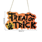 Wooden Pendant Ornaments for Halloween