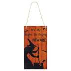Wooden Pendant Ornaments for Halloween