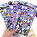 Pumpkin PVC Bubble Stickers