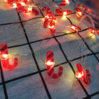 Battery-Powered Holiday Character LED String Lights