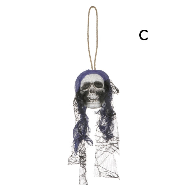Hanging Skull Halloween Decoration