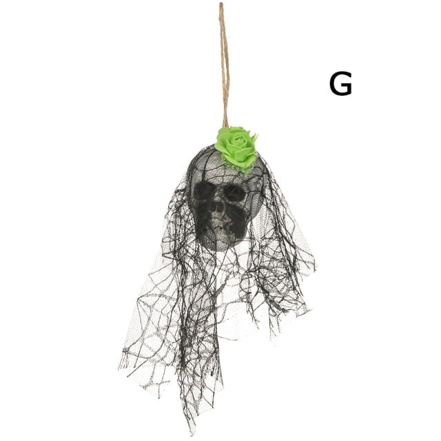 Hanging Skull Halloween Decoration