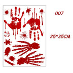 Bloody Handprint and Footprint Stickers