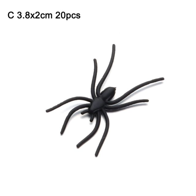 Black Spider Halloween Decoration