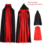 Long Witch and Vampire Costume Cape