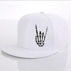 Skeleton Hand Graphic Baseball Cap