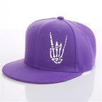 Skeleton Hand Graphic Baseball Cap