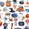 Horror Scrapbooking Paper Stickers for Halloween