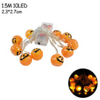 Pumpkin, Ghost, Skeleton, Bat and Spider Decoration Options