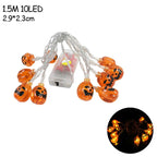 Pumpkin, Ghost, Skeleton, Bat and Spider Decoration Options