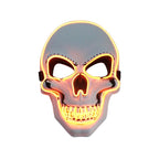 Light-Up Skull Halloween Masks