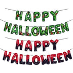 Green Happy Halloween Letter Decoration Set