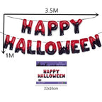 Green Happy Halloween Letter Decoration Set
