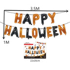 Green Happy Halloween Letter Decoration Set