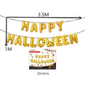 Green Happy Halloween Letter Decoration Set