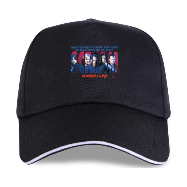 Retro Scream Movie Baseball Cap