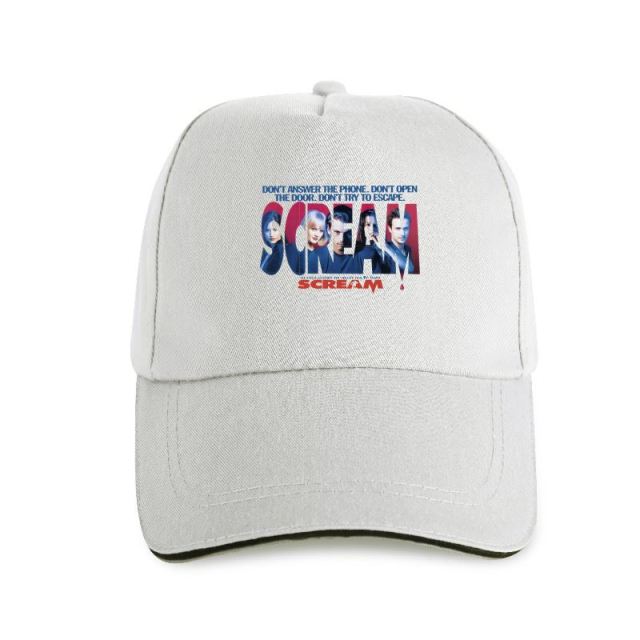 Retro Scream Movie Baseball Cap
