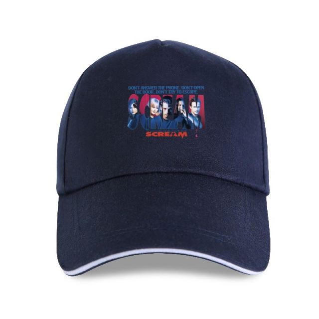 Retro Scream Movie Baseball Cap