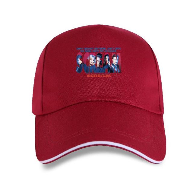 Retro Scream Movie Baseball Cap