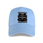 Valhalla Awaits Skull Print Cap