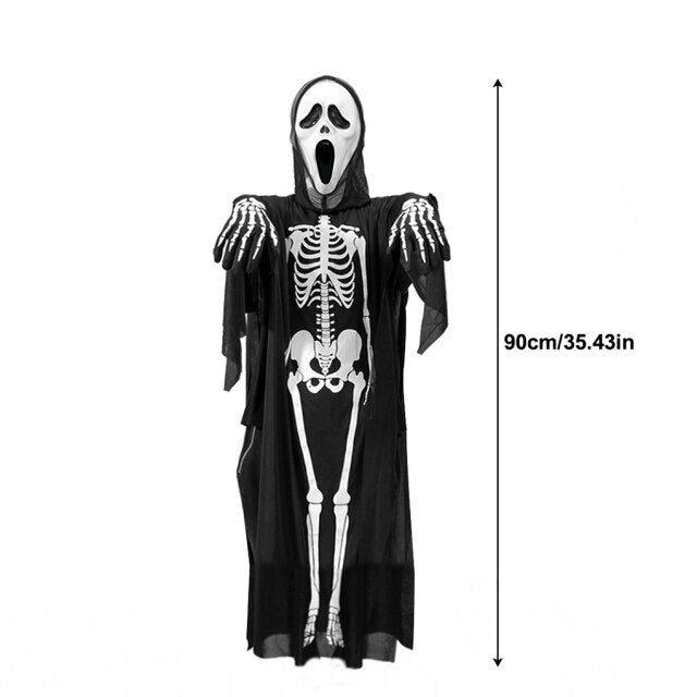 Ghost Skeleton Robe Halloween Costume