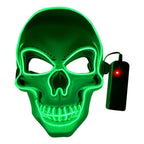 Horror LED Skull Mask for Halloween