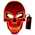 Horror LED Skull Mask for Halloween