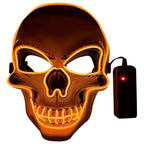 Horror LED Skull Mask for Halloween