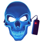 Horror LED Skull Mask for Halloween
