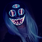 LED Light-Up Cosplay Mask