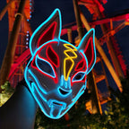 LED Light-Up Cosplay Mask