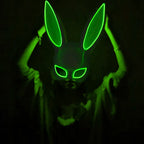 LED Light-Up Cosplay Mask
