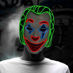 LED Light-Up Cosplay Mask
