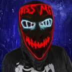 LED Light-Up Cosplay Mask