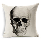 Personalized Photo and Mexican Skull Pillow Cover Options