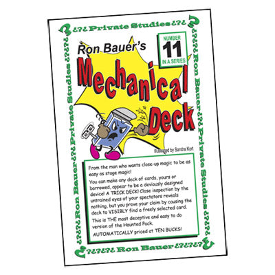 Ron Bauer Series: #11 - Ron Bauer's Mechanical Deck by Murphy's Magic Supplies, Inc.