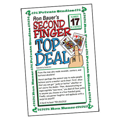 Ron Bauer Series: #17 - Second Finger Top Deal by Murphy's Magic Supplies, Inc.