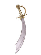 Gold Pirate Sword Prop by Masquerade