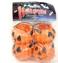 Vintage 4 Mini Pumpkin Buckets Halloween Party Favor by HalloweenStore.com