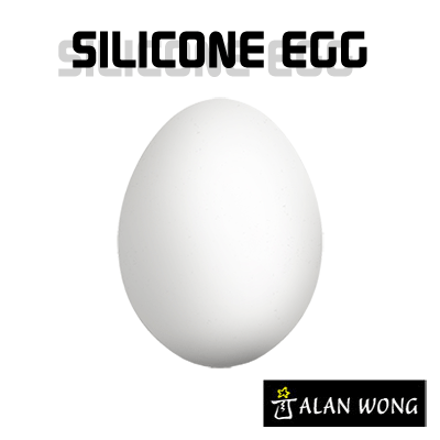 Silicone Egg (White) by Alan Wong by Murphy's Magic Supplies, Inc.