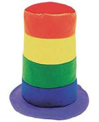 Rainbow Pride Stove Top Parade Hat by Masquerade