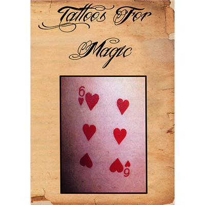 Tattoos (Three Of Diamonds) 10 pk. by Murphy's Magic Supplies, Inc.
