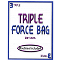 Triple Force ZIP LOCK Bag by Murphy's Magic Supplies, Inc.