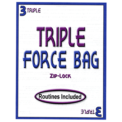 Triple Force ZIP LOCK Bag by Murphy's Magic Supplies, Inc.
