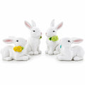 Set of 4 Porcelain Easter Bunnies 4 Inches by BestPysanky