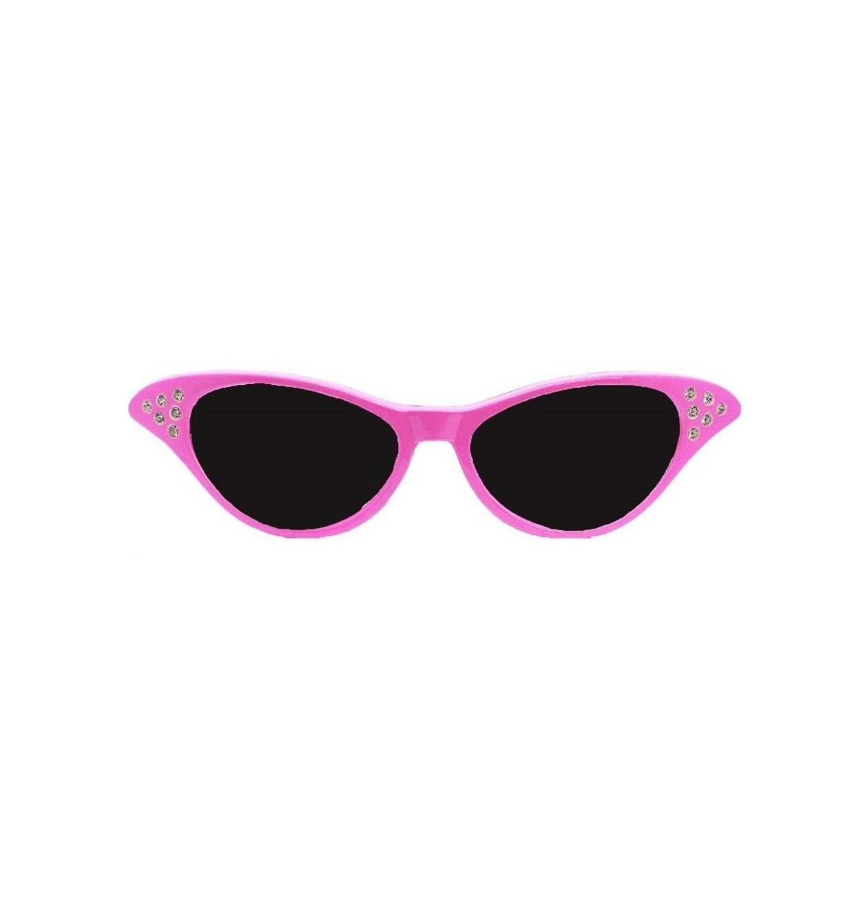 1950'S Pink Rhinestone Sunglasses by HalloweenStore.com